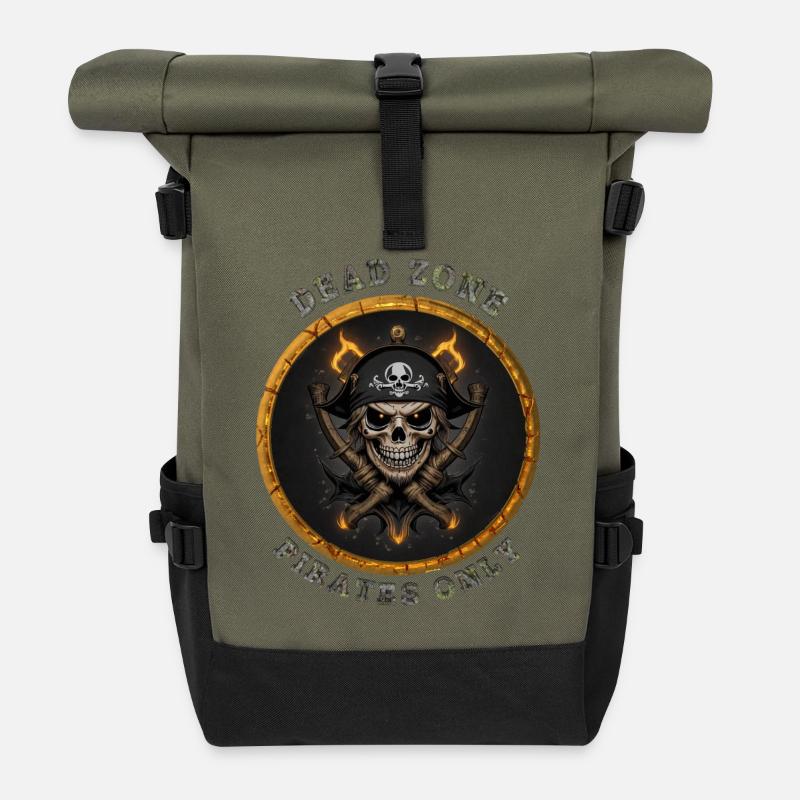 Dead Zone v1 - Rolltop Rucksack - Olive/Schwarz
