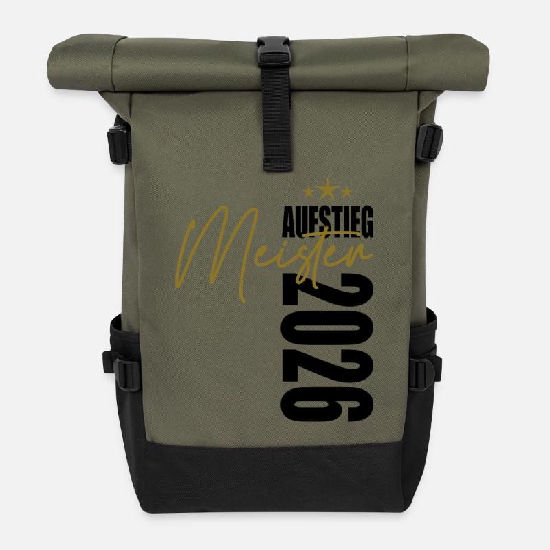 Champion 2026 - Sac à dos roll top - olive/noir