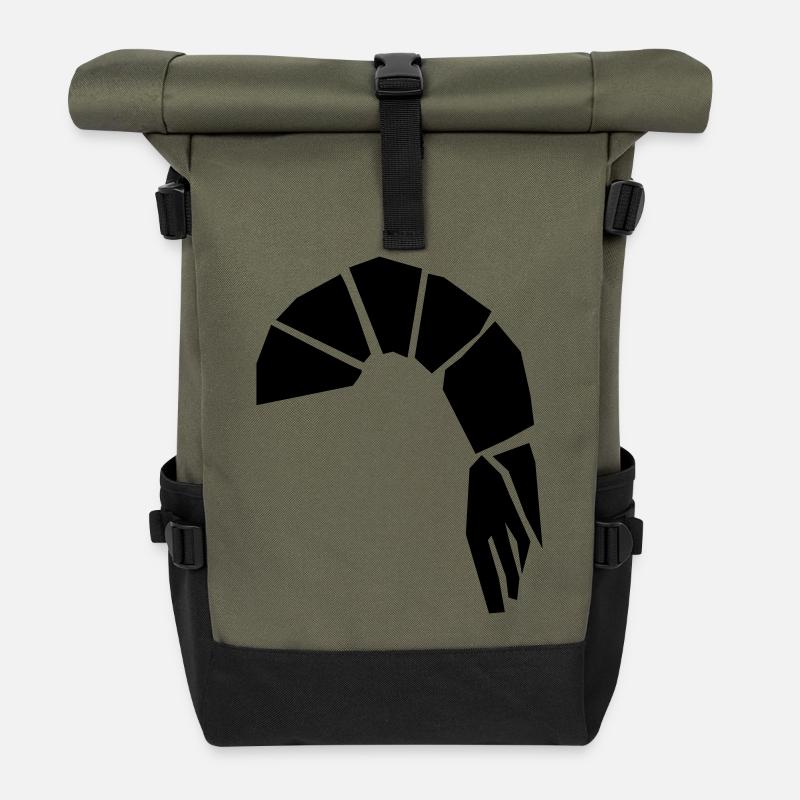 Shrimp - Rolltop Rucksack - Olive/Schwarz