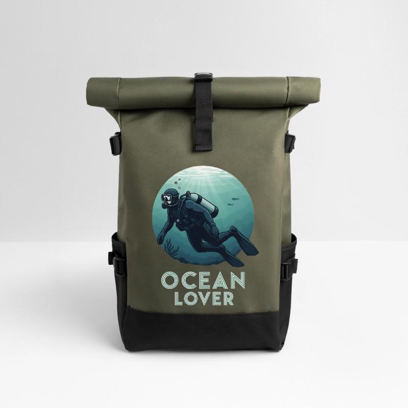 Roll Top Backpack