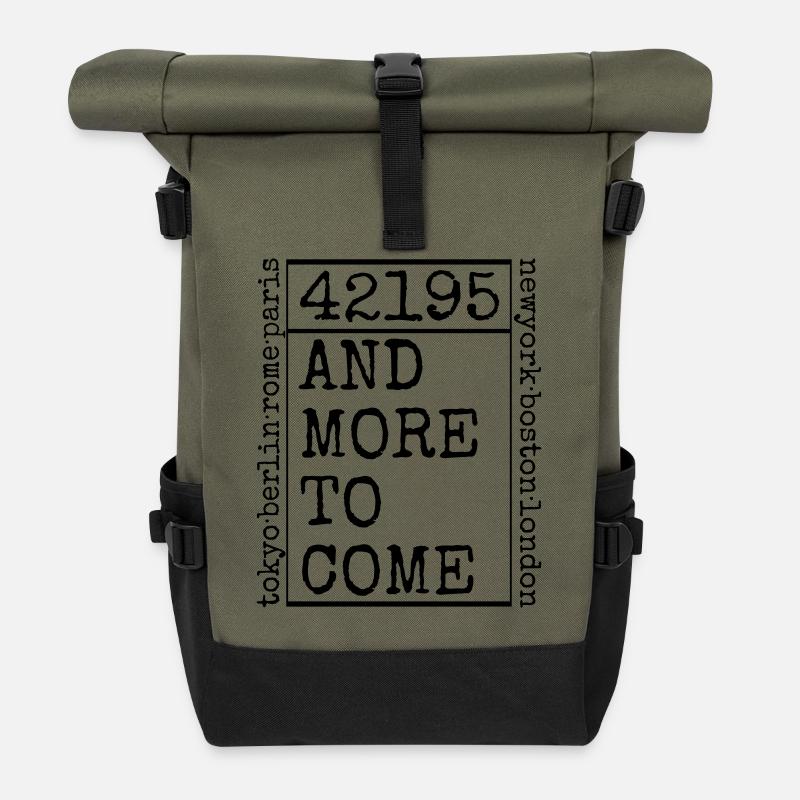 marathon - Rolltop Rucksack - Olive/Schwarz