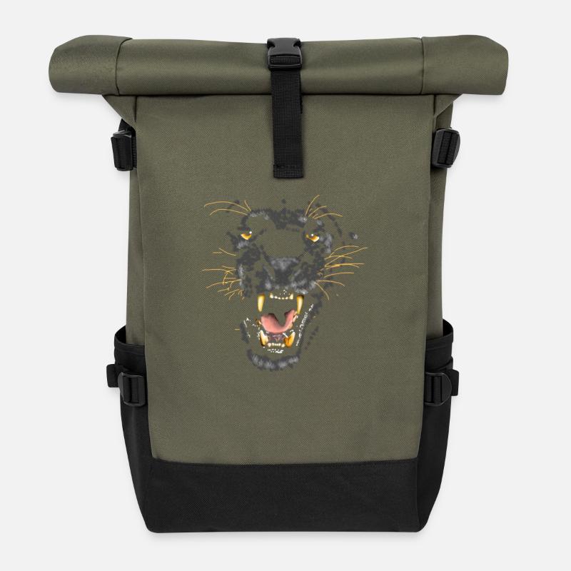 Panter - Rolltop Rucksack - Olive/Schwarz