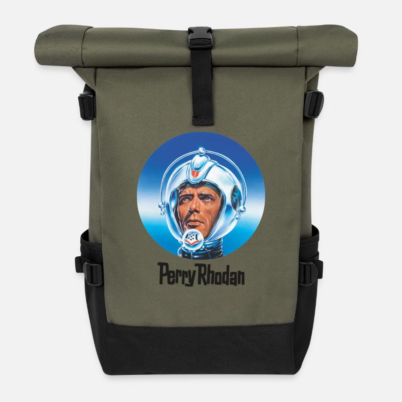 PERRY RHODAN - Our Man in Space - Roll Top Backpack - olive/black