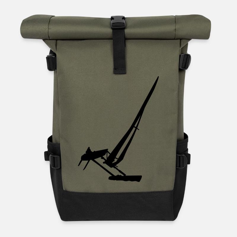 Katamaran - Rolltop Rucksack - Olive/Schwarz