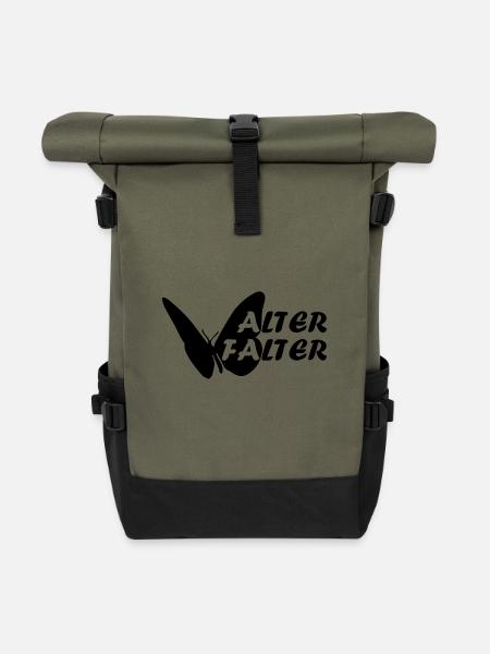 Alter Falter - Rolltop Rucksack - Olive/Schwarz