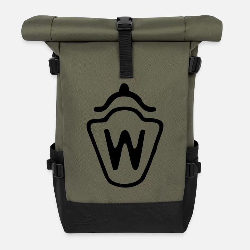 Westfale - Rolltop Rucksack - Olive/Schwarz