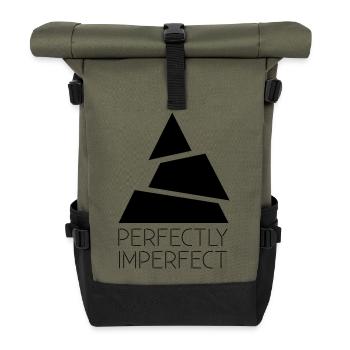parfaitement imparfait Hipster Triangle Triangle - Sac à dos roll top - olive/noir - Devant
