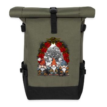Noël Conte de fées Conte de fées Personnage Nains - Sac à dos roll top - olive/noir - Devant