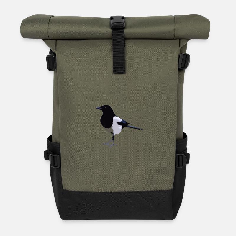 Elster - Rolltop Rucksack - Olive/Schwarz