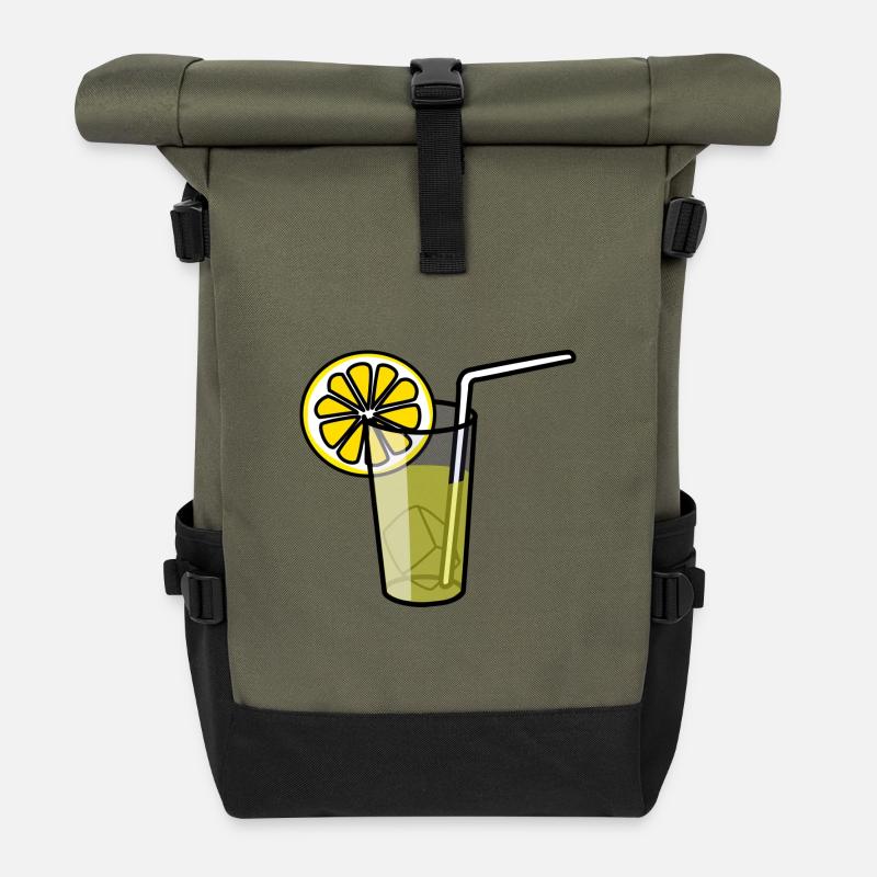 Lemonade - Rolltop Rucksack - Olive/Schwarz