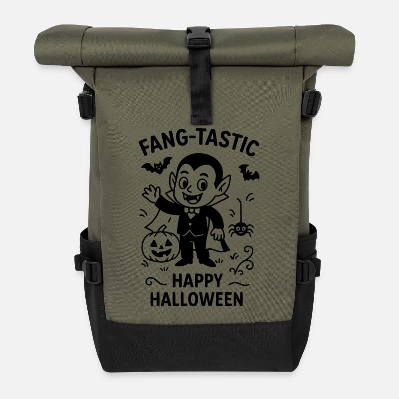 Dracula - Sac à dos roll top - olive/noir