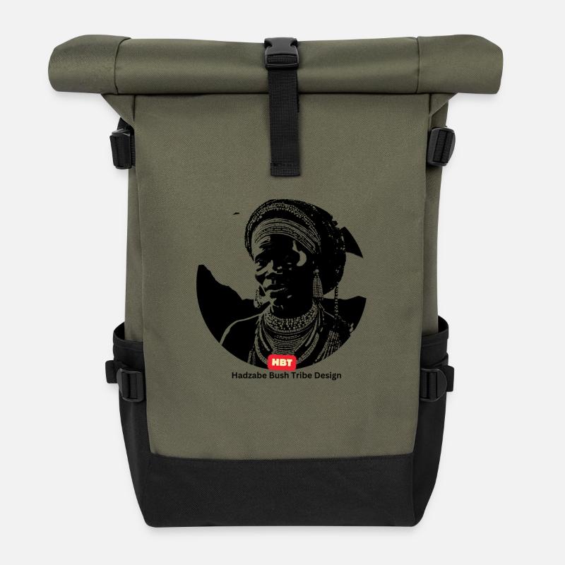 HBT 43 - Roll Top Backpack - olive/black