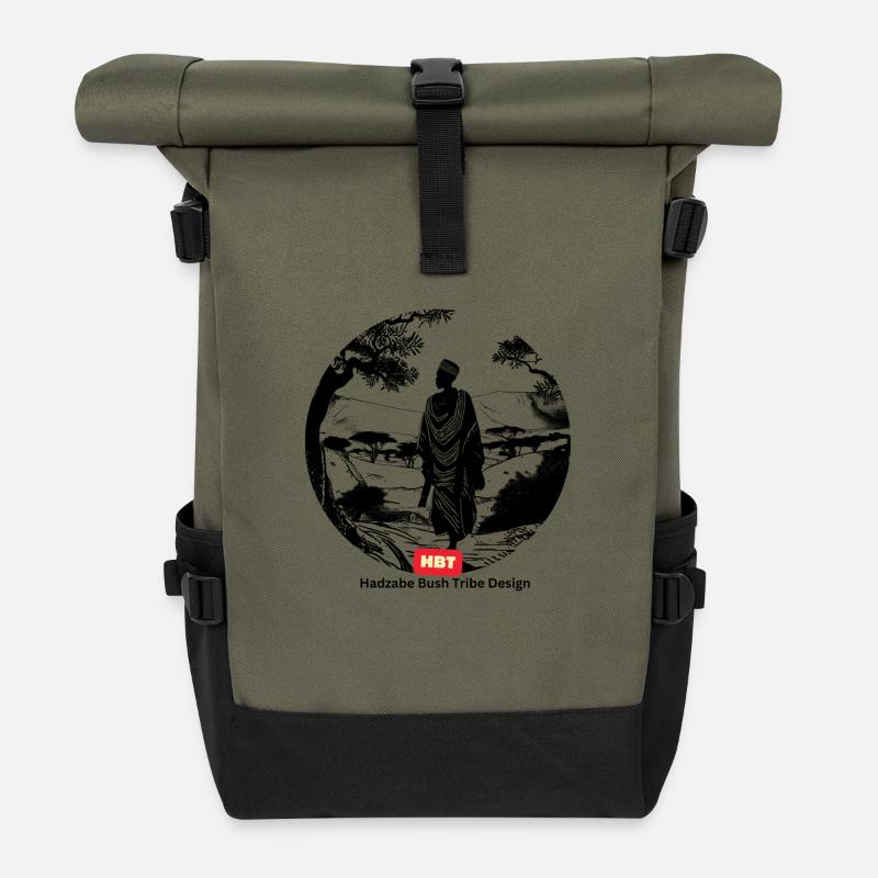 HBT 62 - Rolltop Rucksack - Olive/Schwarz