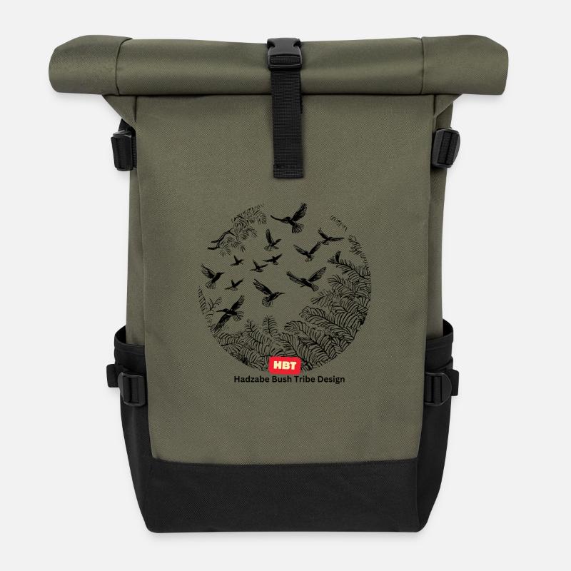 LGBT 37 - Rolltop Rucksack - Olive/Schwarz