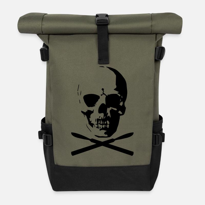 Chirurg - Rolltop Rucksack - Olive/Schwarz