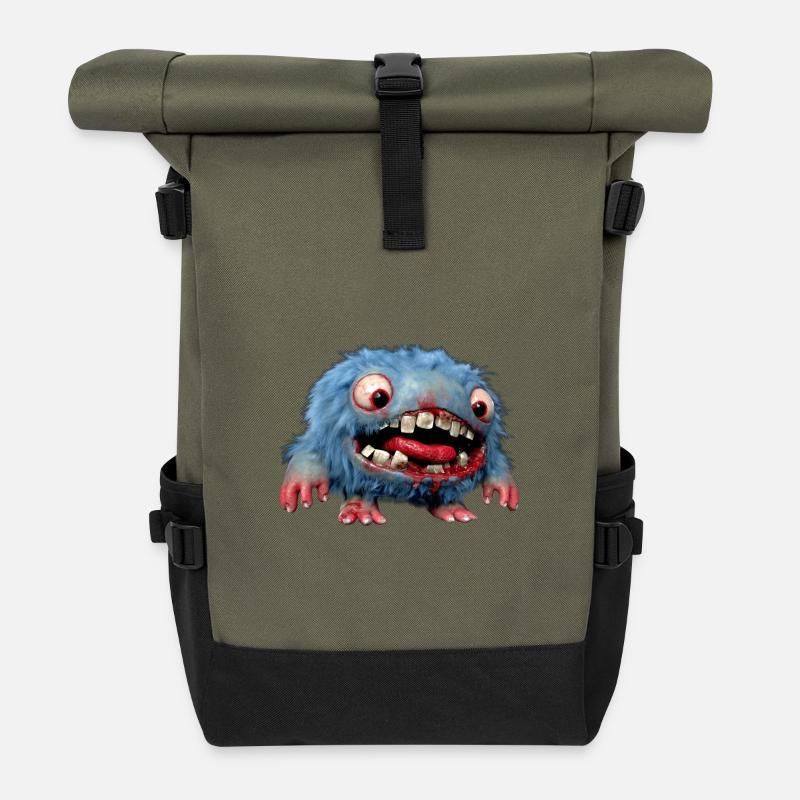 Mucklow - Sac à dos roll top - olive/noir
