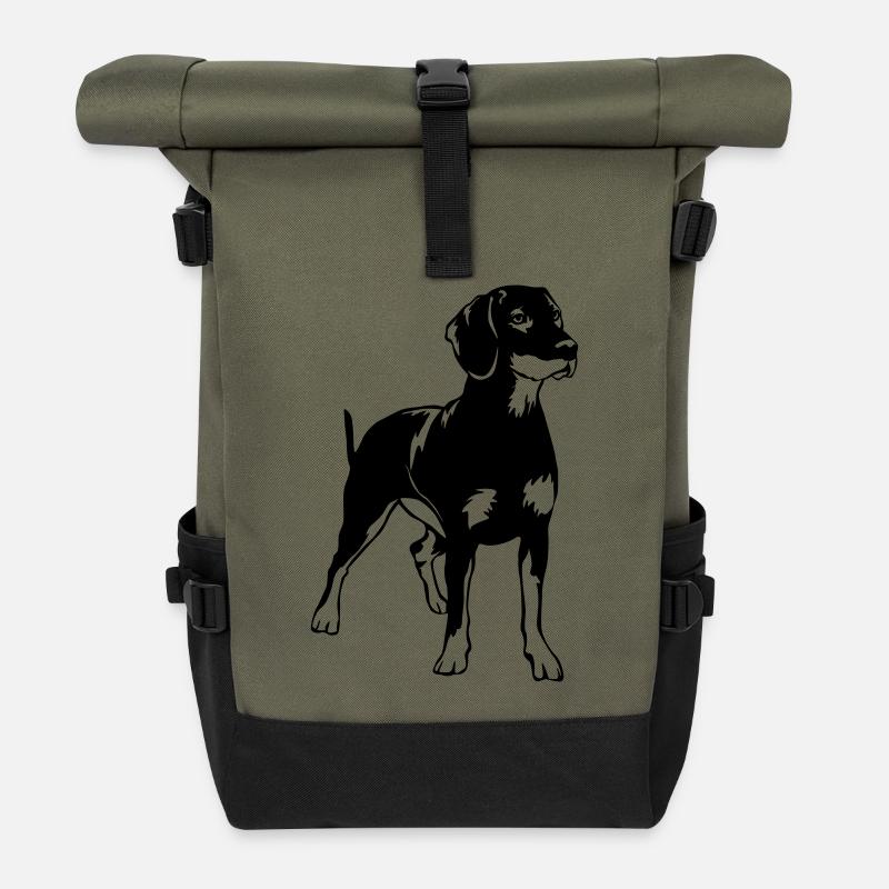 Slovensky Kopov - Rolltop Rucksack - Olive/Schwarz