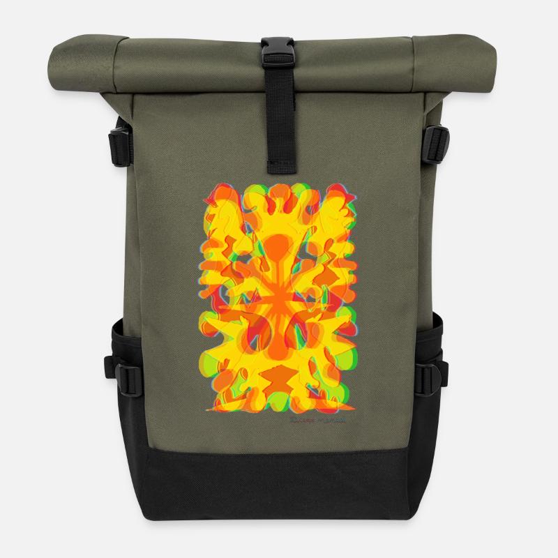 Proyecto_nuevo_-6-_-1-_-12-_-1- - Roll Top Backpack - olive/black