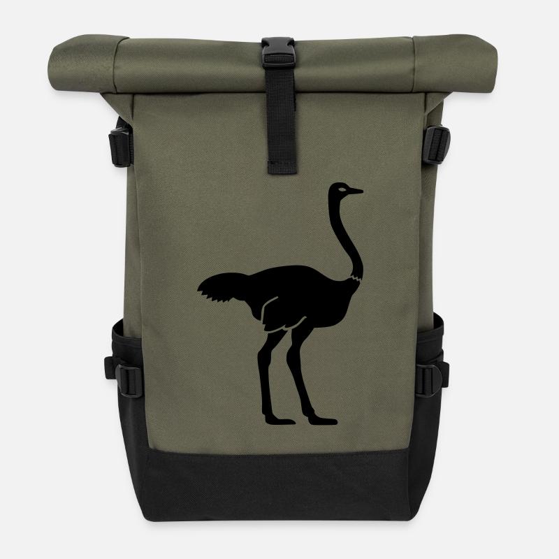 Strauss - Rolltop Rucksack - Olive/Schwarz