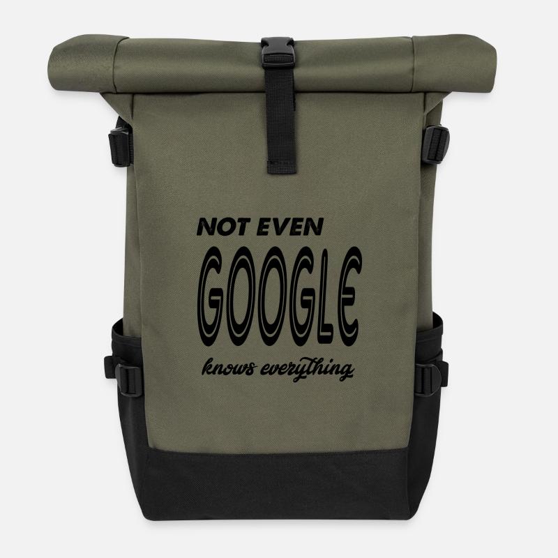 Google - Rolltop Rucksack - Olive/Schwarz