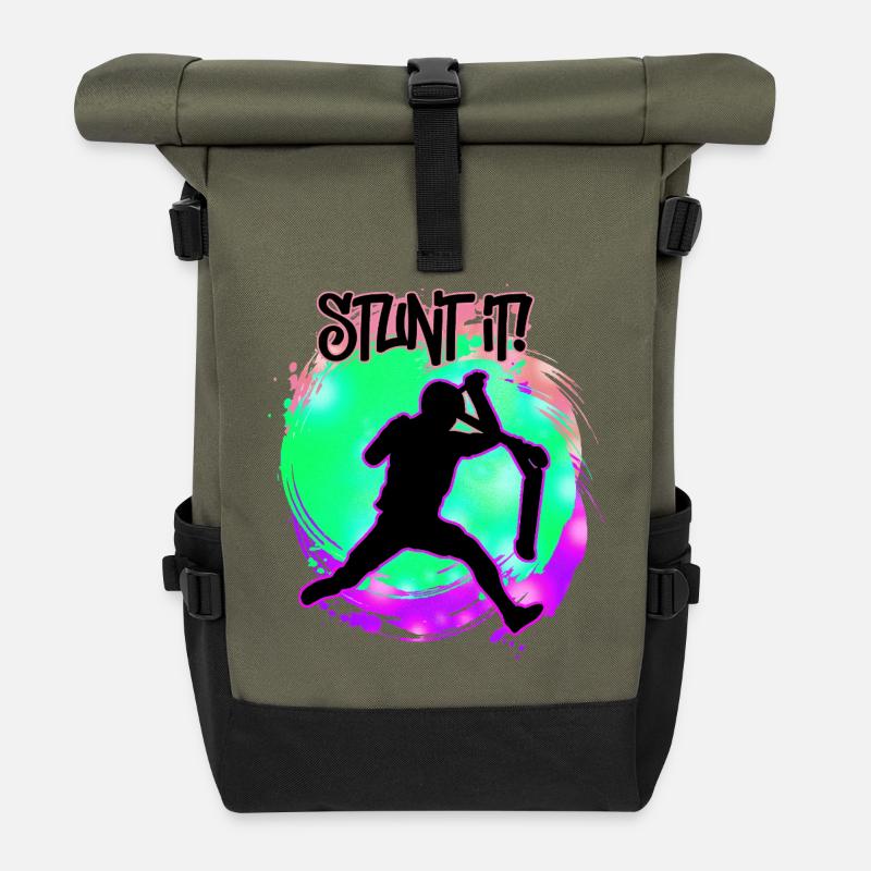 Scooter - Stunt it - Rolltop Rucksack - Olive/Schwarz