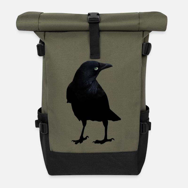 Rabe - Rolltop Rucksack - Olive/Schwarz