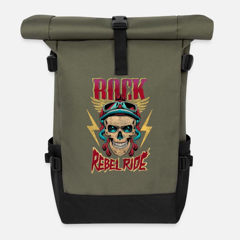 Fahrt - Rolltop Rucksack - Olive/Schwarz