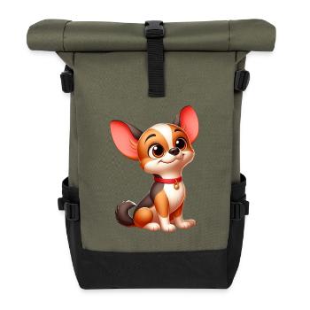 Chihuahua - Rolltop Rucksack - Olive/Schwarz - Vorne