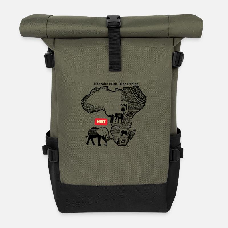 HBT 30 - Rolltop Rucksack - Olive/Schwarz