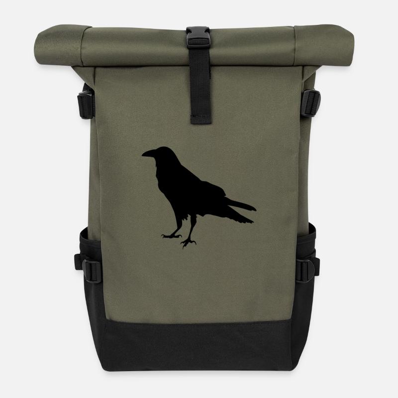 Rabe - Rolltop Rucksack - Olive/Schwarz