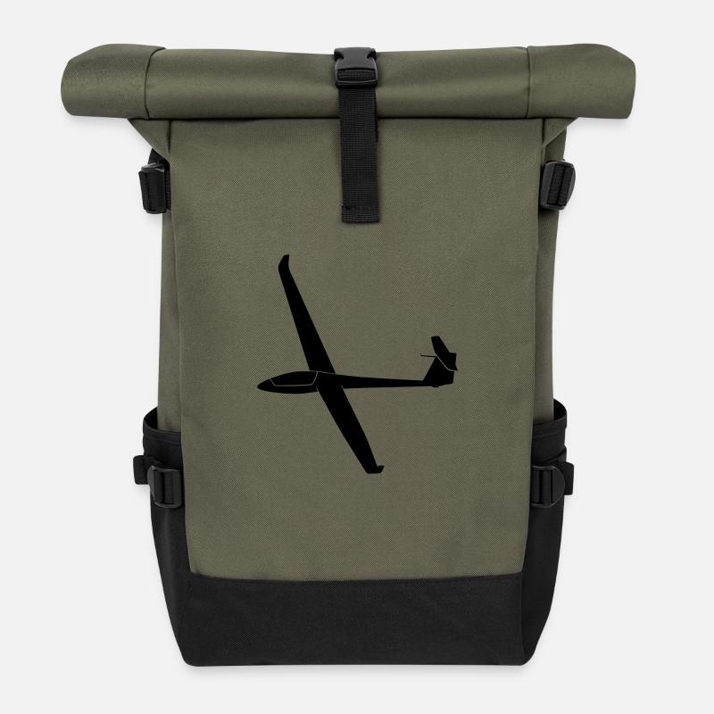 LS 8 15m - Rolltop Rucksack - Olive/Schwarz