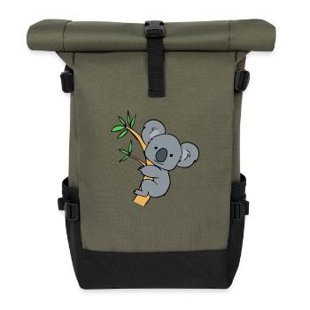 KOALA Bear 2 - Rolltop Rucksack - Olive/Schwarz - Vorne