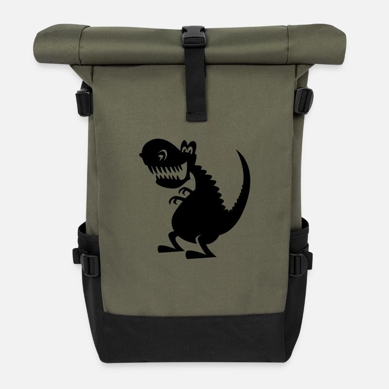 T-rex2 - Rolltop Rucksack - Olive/Schwarz