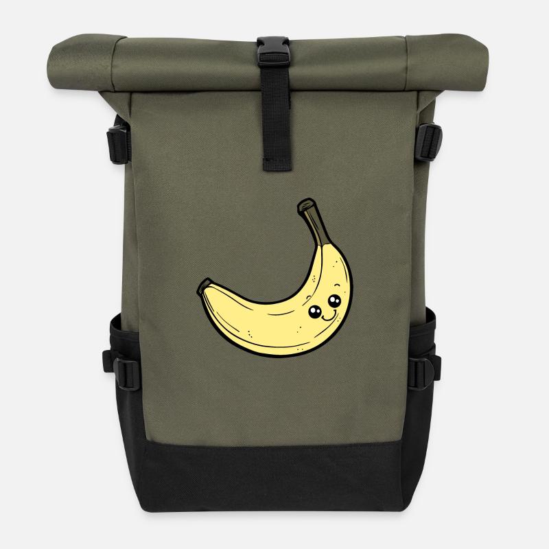 Bananarama - Rolltop Rucksack - Olive/Schwarz