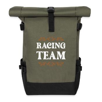 Équipage de course - Sac à dos roll top - olive/noir - Devant