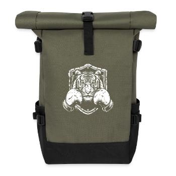 Tiger Boxer Fighter - Sac à dos roll top - olive/noir - Devant