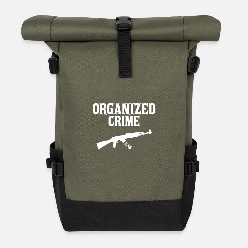 OC - AK-47 - Rolltop Rucksack - Olive/Schwarz