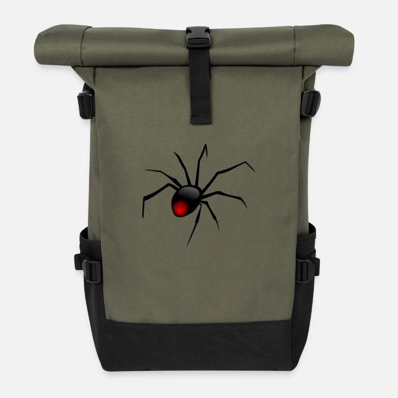 spid 84 - Rolltop Rucksack - Olive/Schwarz