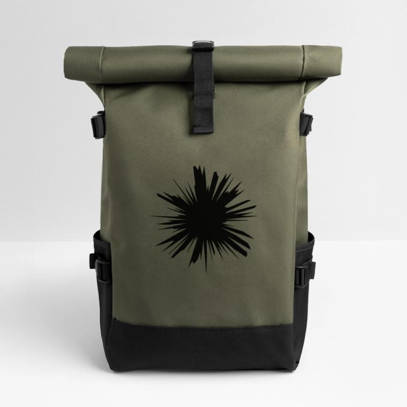 Conception de blast explosion destruction Sac à dos roll top