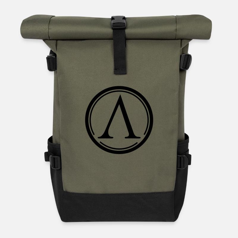 sparta - Rolltop Rucksack - Olive/Schwarz