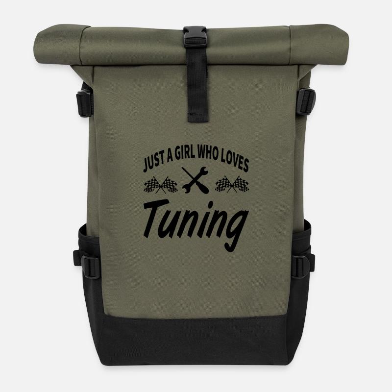 Auto - Rolltop Rucksack - Olive/Schwarz