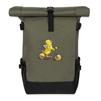 Harzer Roller - Rolltop Rucksack - Olive/Schwarz - Vorne