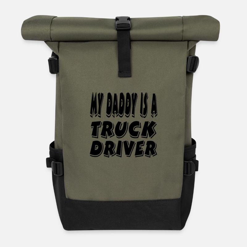Truck - Rolltop Rucksack - Olive/Schwarz