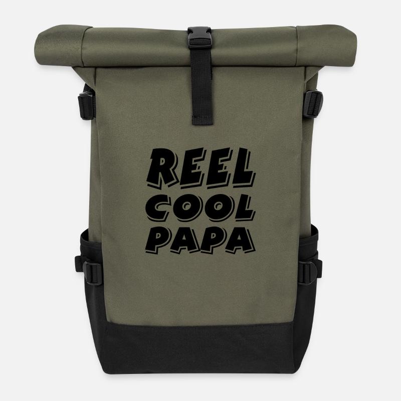 Vater - Rolltop Rucksack - Olive/Schwarz