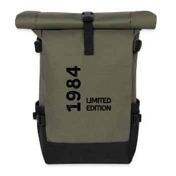 Limitierte Auflage 1984 - Rolltop Rucksack - Olive/Schwarz - Vorne