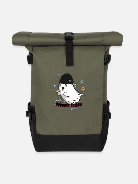Boooost Saison - Rolltop Rucksack - Olive/Schwarz