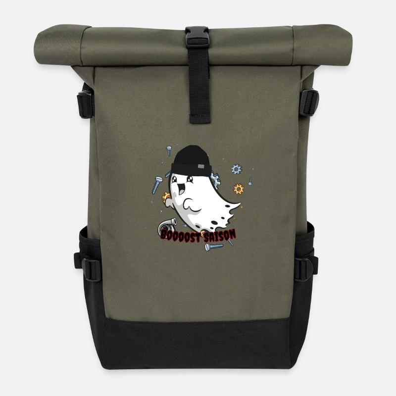Boooost Saison - Rolltop Rucksack - Olive/Schwarz