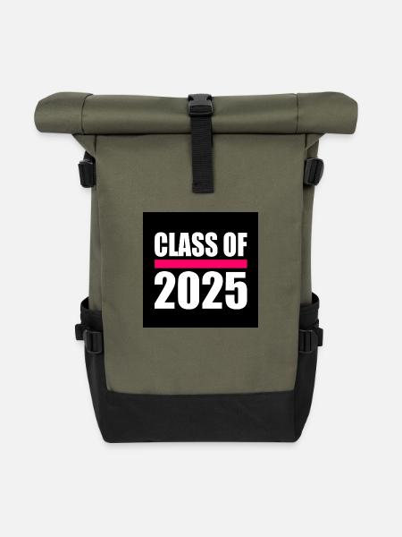 Class of 2025 - Rolltop Rucksack - Olive/Schwarz