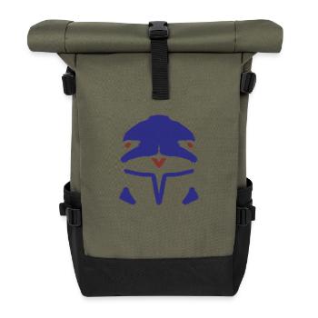 Fives - Roll Top Backpack - olive/black - Front