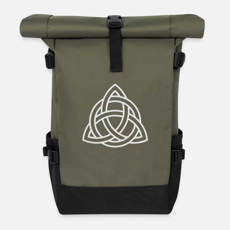 Celtic - Rolltop Rucksack - Olive/Schwarz